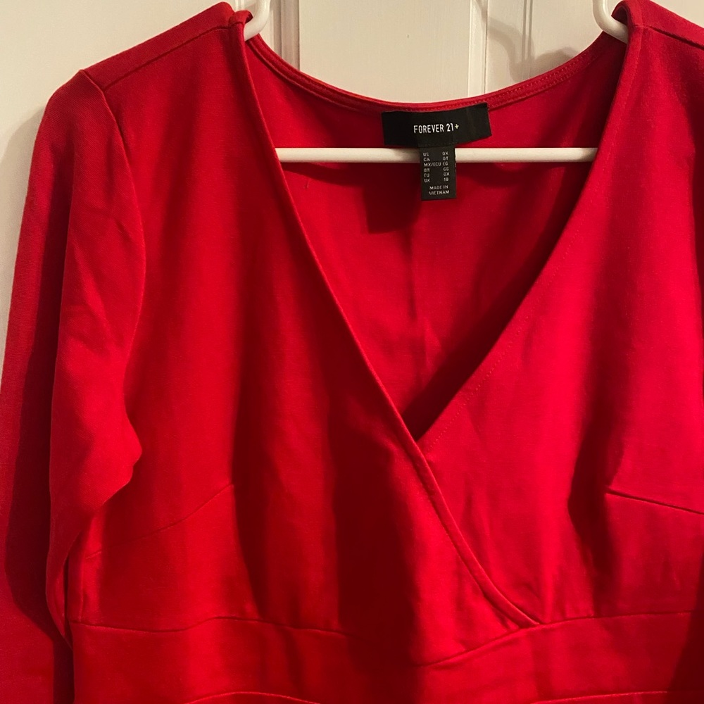 RED DRESS (worn once)